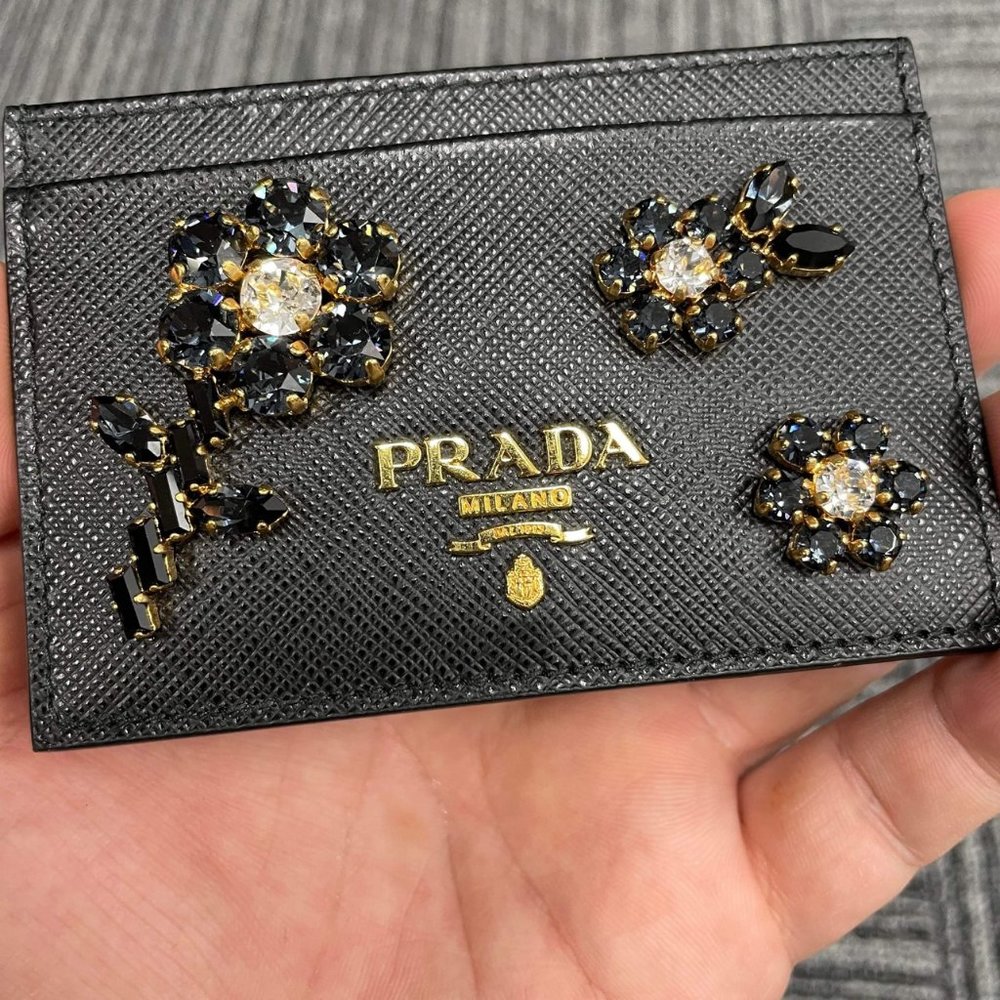 Prada Small Saffiano Leather Wallet